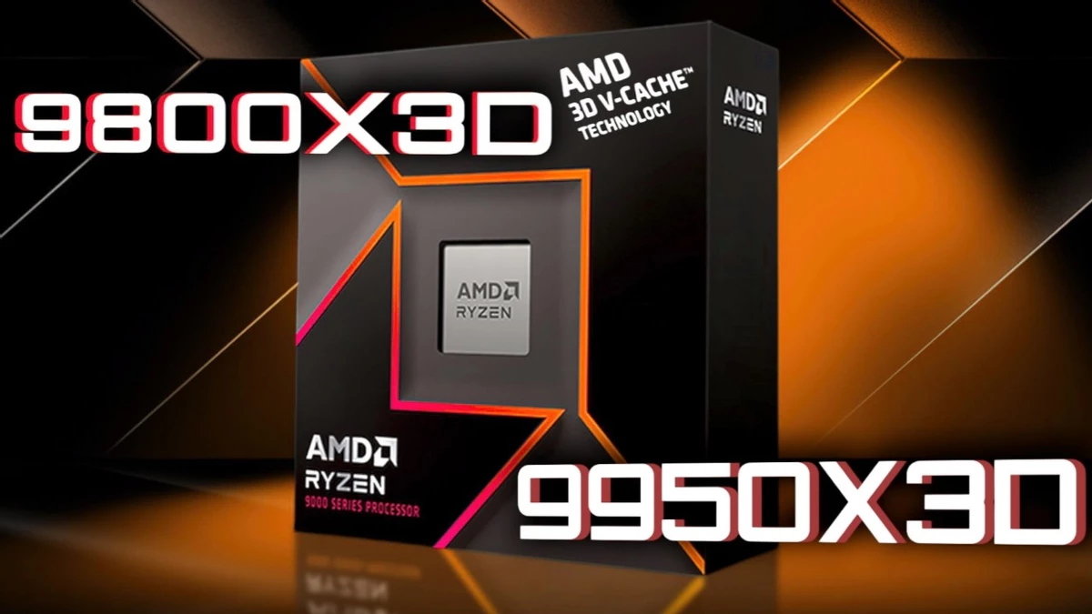 AMD Ryzen 9000X3D до 13% быстрее, чем 7000X3D в играх