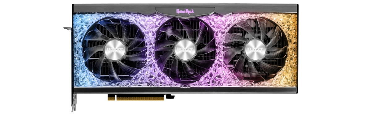 Видеокарты GeForce RTX 3090 Ti серии GameRock от Palit