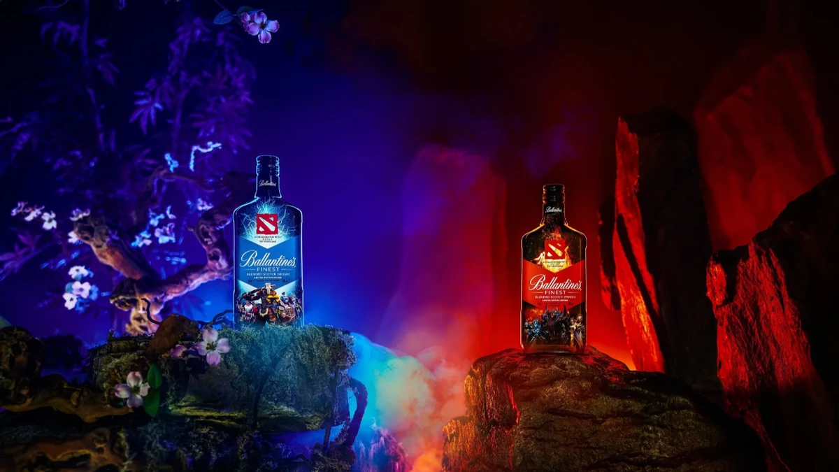 Dota 2 теперь виски — Ballantine’s выпустила лимитированную серию