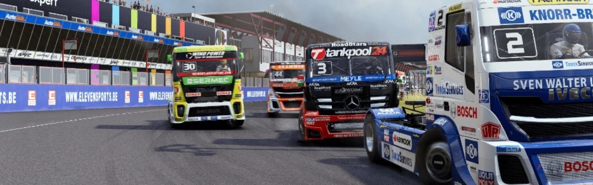 FIA European Truck Racing Championship - Симулятор гонок на грузовиках выйдет в июле