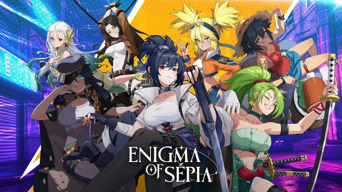 Убьет Genshin Impact или под суд? В гаче Enigma of Sepia Наруто, Кирито, Синдзи и Леви станут тянками 14 февраля