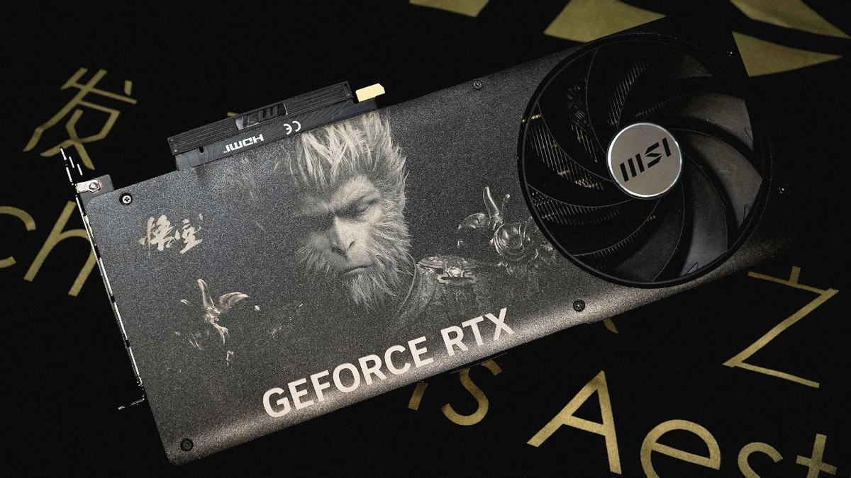 А вот и фото MSI RTX 4080 SUPER Expert Black Myth: Wukong Edition