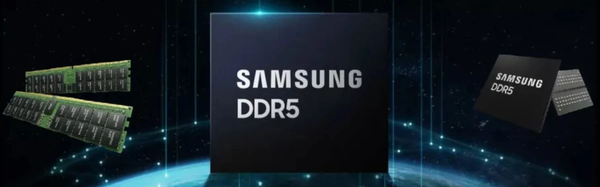 Samsung анонсировала 512-гигабайтные модули памяти DDR5-7200