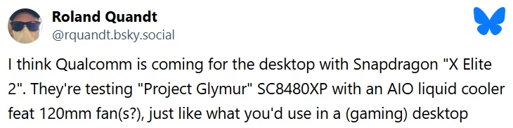 Qualcomm готовится врываться на рынок настольных ПК с Snapdragon X Elite 2