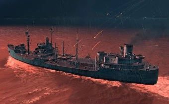 Ночная операция в  World of Warships