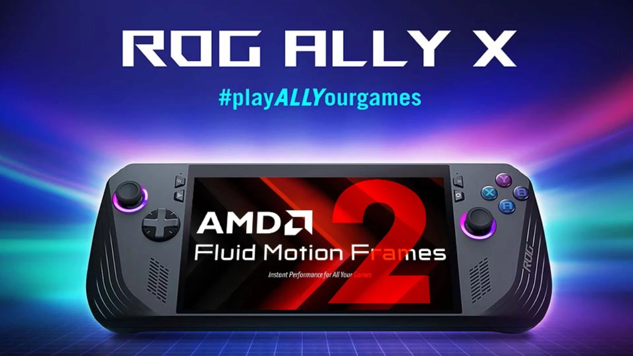 Генерация кадров AMD FMF 2 добралась до ASUS ROG Ally