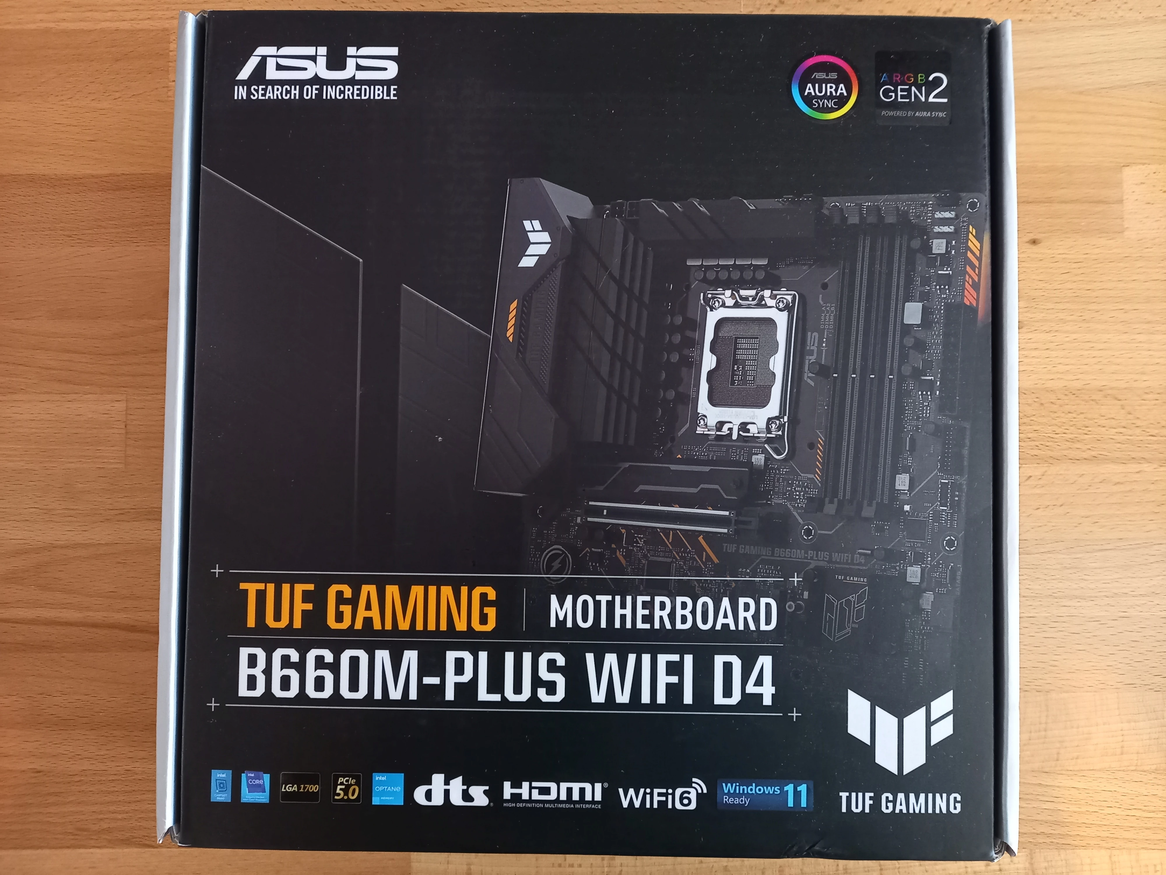 Asus tuf gaming b660m plus wifi ddr5