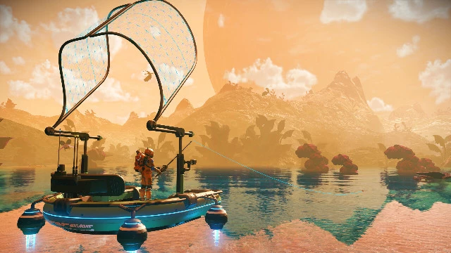 В No Man's Sky появилась межпланетная рыбалка, но это лишь забавный баг