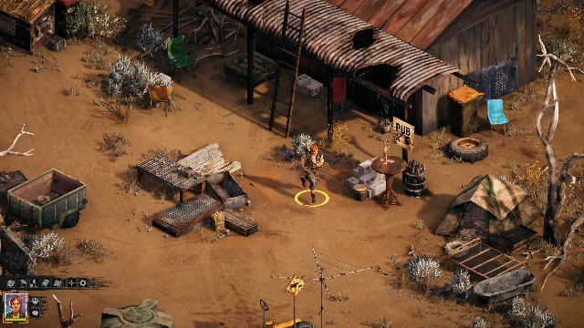 Сюжетный трейлер олдовой RPG Broken Roads