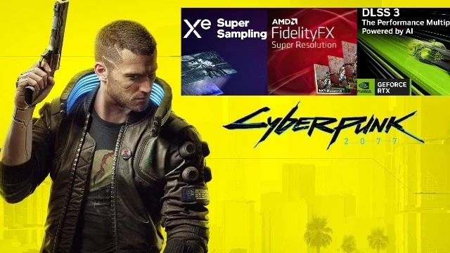 Апскейлеры XeSS, FSR 2 и DLSS сравнили в Cyberpunk 2077. У каждого свои минусы и плюсы