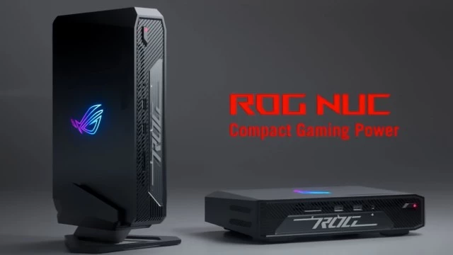 Официальные характеристики мини-ПК ASUS ROG NUC