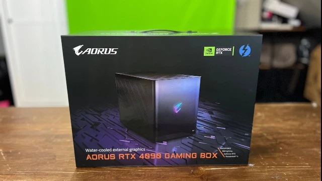 Обзор AORUS RTX 4090 GAMING BOX - ящик с сюрпризом