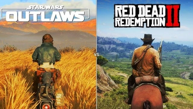 Ubisoft запрещает сравнивать свои проекты с играми! Видео-сравнение RDR2 и Star Wars Outlaws забанено на YouTube