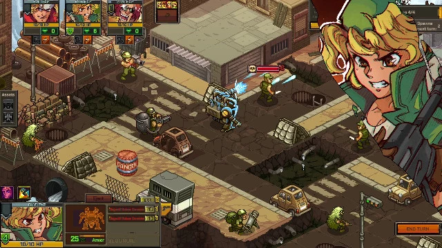 Тактическая RPG Metal Slug Tactics получила геймплейный трейлер и демоверсию