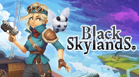 Обзор пиксельной песочницы Black Skylands - небесные пираты на борту!