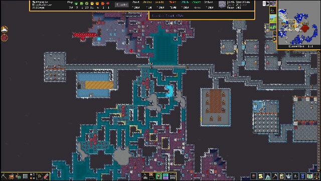 Легендарный симулятор колонии Dwarf Fortress вышел в Steam