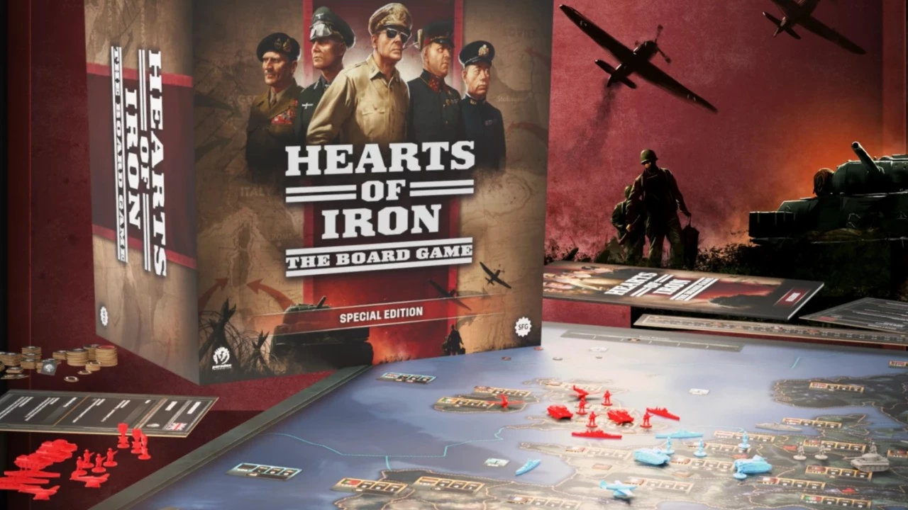 Настольная игра по стратегии Hearts of Iron собрала в 10 раз больше требуемой суммы