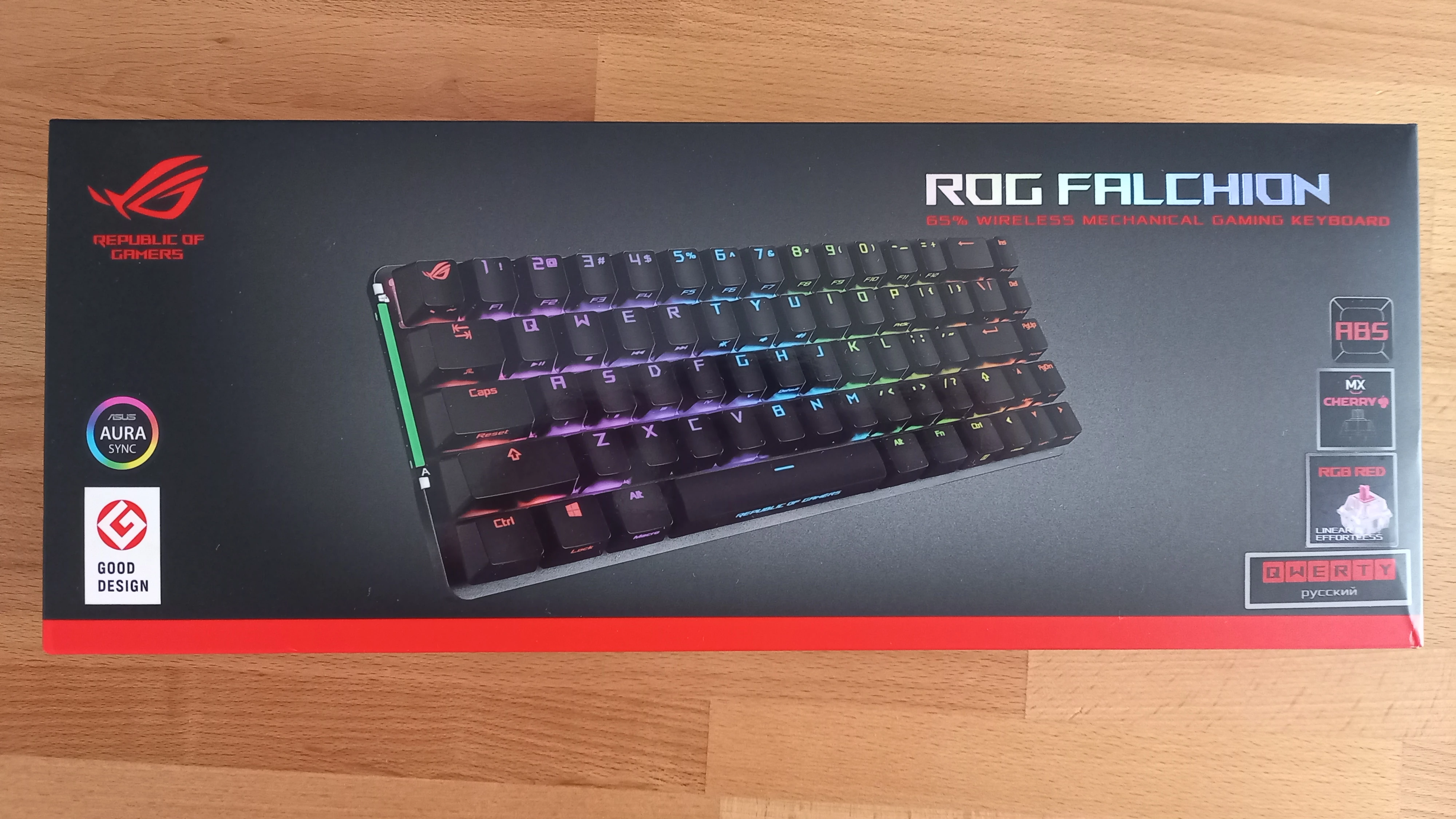 Обзор беспроводной 65% клавиатуры ROG Falchion с 2.4 ГГц подключением -  GoHa.Ru