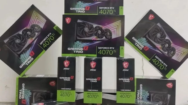 NVIDIA RTX 4070 Ti появились в продаже в Китае по цене от 1000 долларов