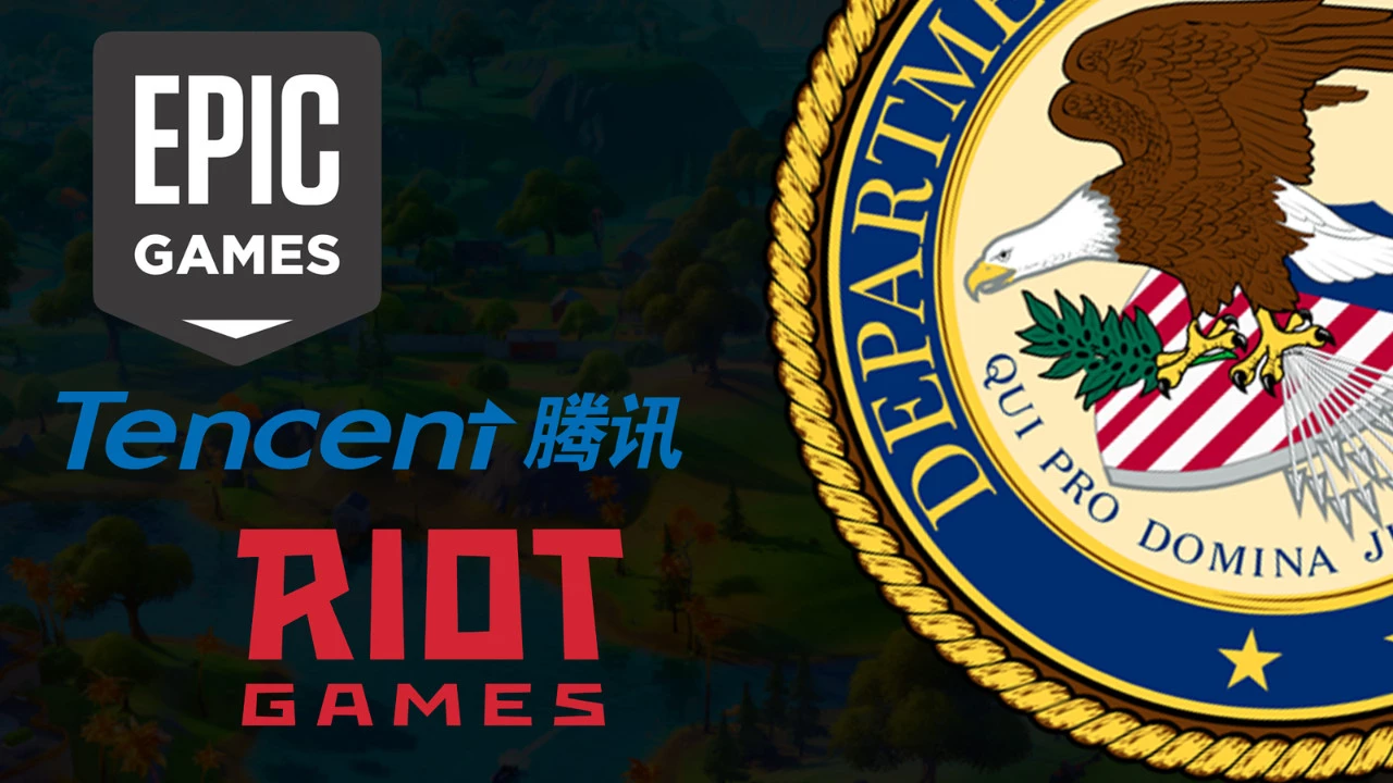 Минюст США вынудил Tencent убрать своих директоров из Epic Games ради защиты Riot Games