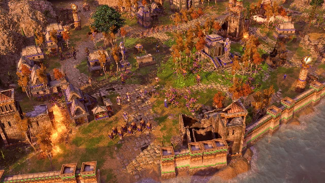 Свежее видео о разработке стратегии Age of Mythology: Retold и страница игры в "Стиме"