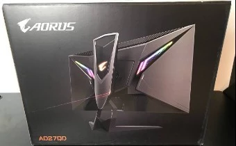 AORUS AD27QD — первый игровой монитор от GIGABYTE