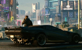 Cyberpunk 2077 несет потери: быстрые перемещения вместо поездки на метро. Зато можно приласкать киску