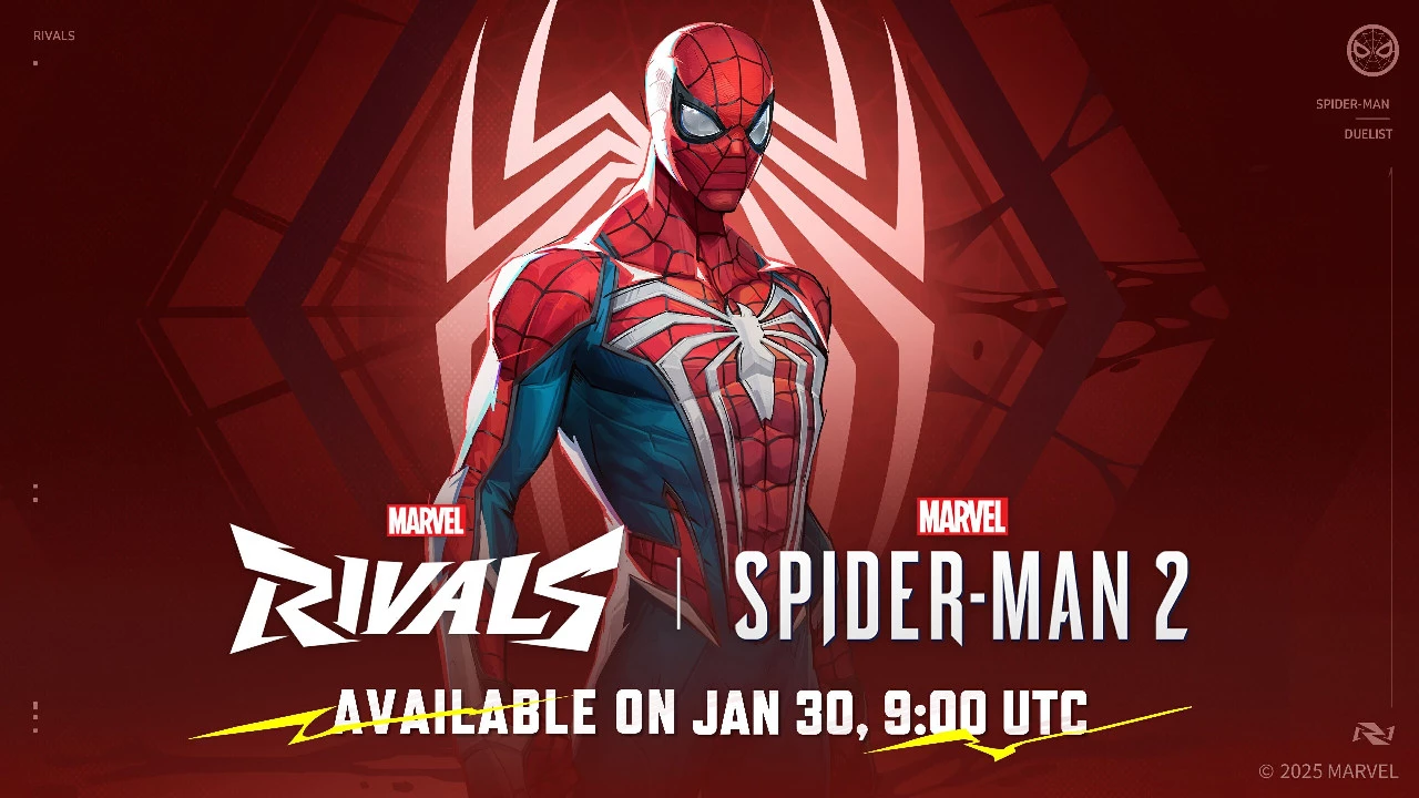 Релиз Marvel's Spider-Man 2 на ПК 30 января отметят скином Человека-Паука в Marvel Rivals