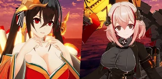 Azur Lane: Crosswave - Геймплейные видео Тайхо и Роон