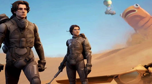 Все скины и косметика с коллаборации Fortnite x Dune попали в сеть раньше времени