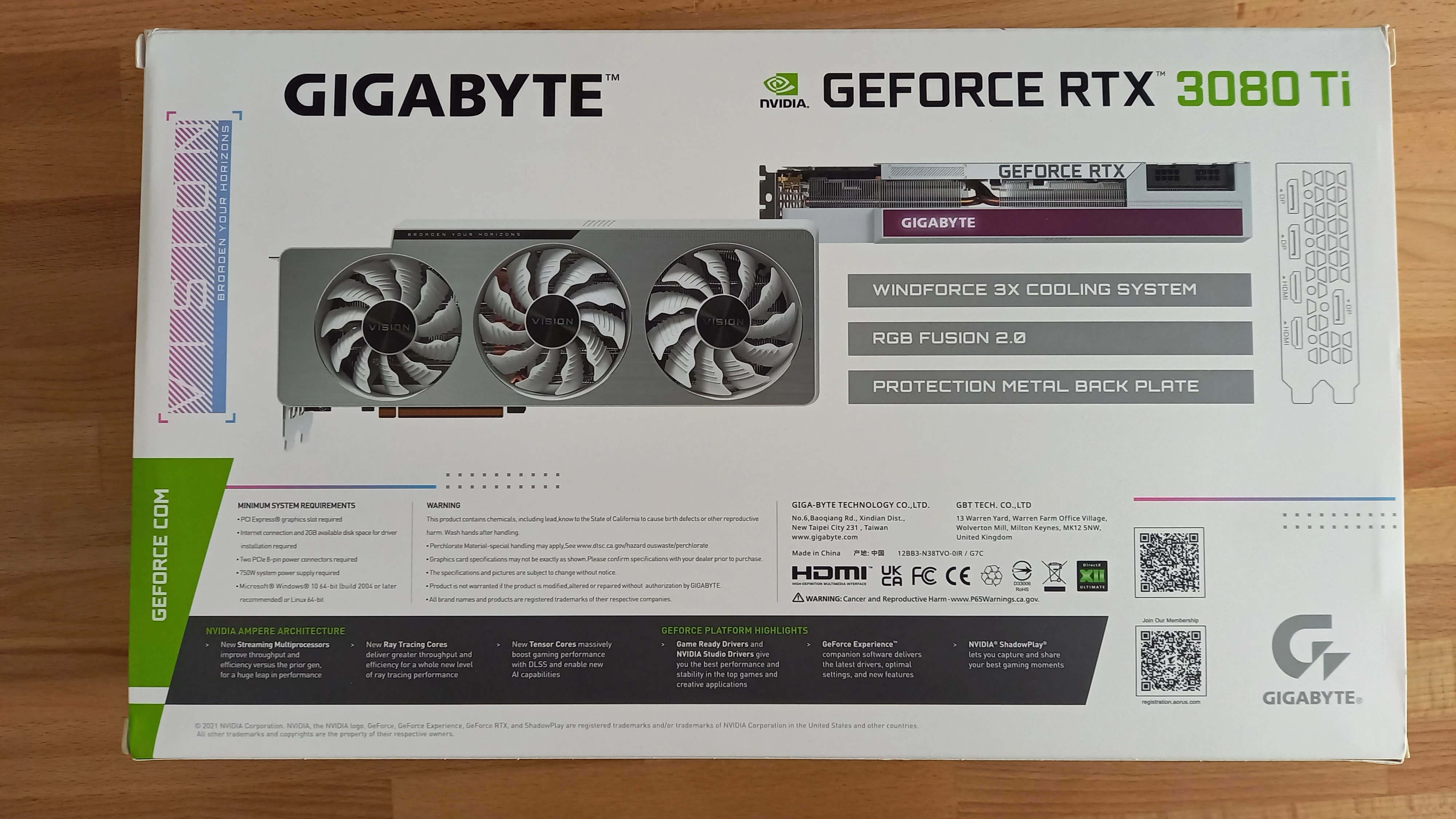 Обзор GIGABYTE GeForce RTX 3080 Ti VISION - тестирование в играх, шум,  энергопотребление - GoHa.Ru