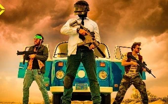 PUBG Movie - Спасаем друга снаружи синей зоны