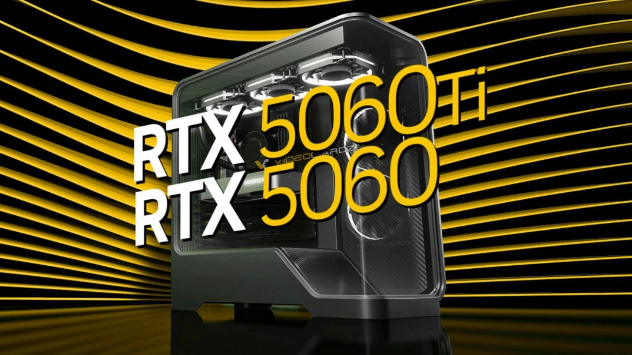 NVIDIA RTX 5060 Ti и RTX 5060 будут представлены сегодня