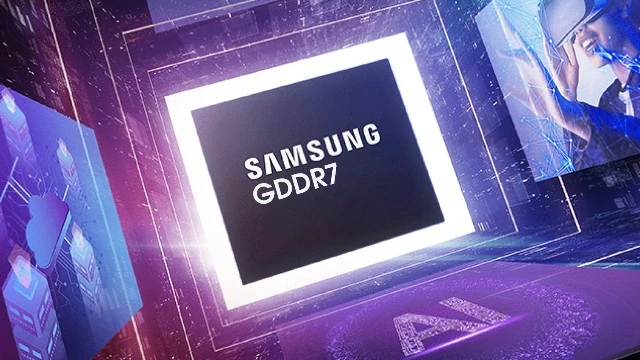 Память Samsung GDDR7 предложит скорости в 36 Гбит/с