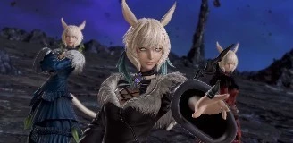 Dissidia Final Fantasy NT - Я'штола получает свой скин из FFXIV