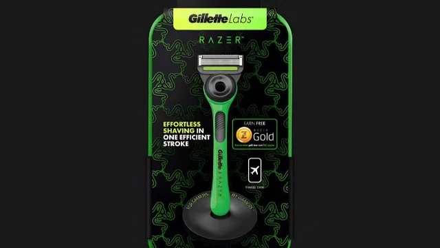 В геймерской бритве Gillette x Razer нет ни RGB подсветки, ни лазера