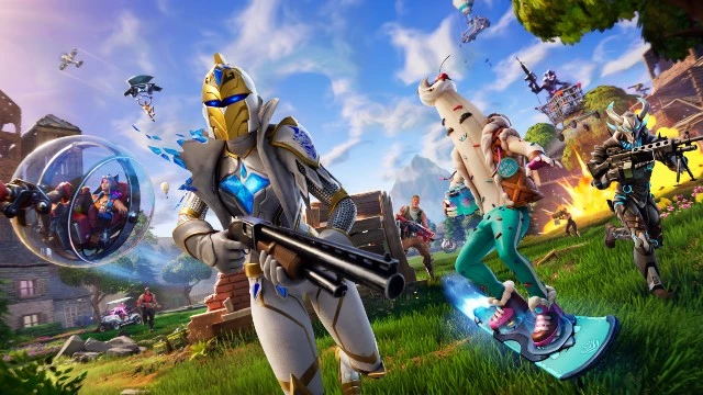 Почти 5,5 миллионов человек играло вчера в Fortnite