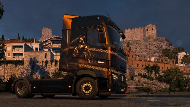 Для симулятора Euro Truck Simulator 2 вышло DLC Greek Mythology Pack