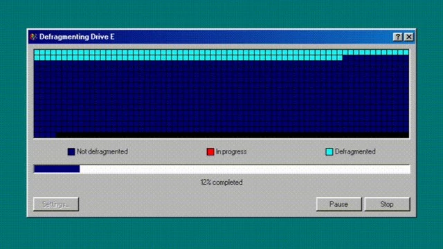 Соскучились по дефрагментации дисков? Есть сайт, который напомнит вам о том опыте