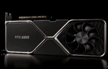 NVIDIA RTX 3080 - Система охлаждения под тепловизором