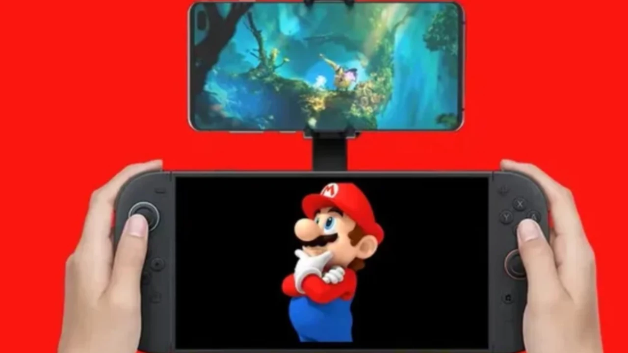 Похоже, что к Switch 2 можно будет прицепить смартфон — Nintendo готовит что-то новенькое? 