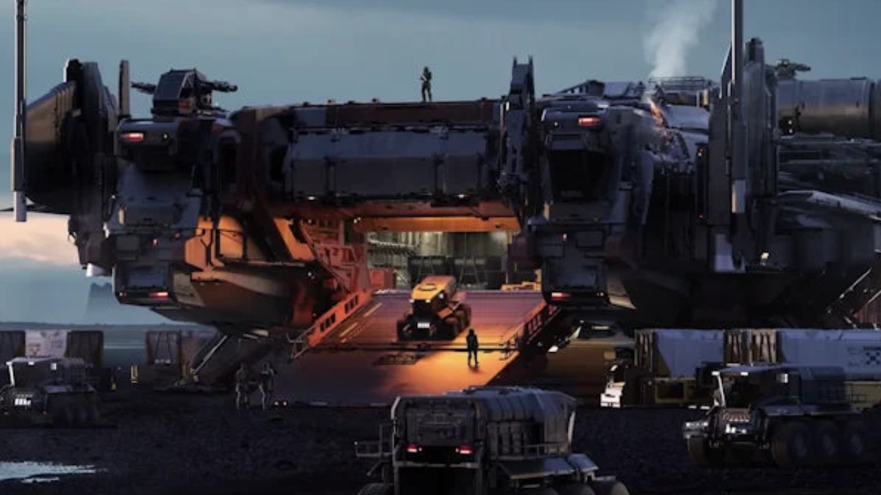 Star Citizen показывает Drake Ironclad, крайне ожидаемое бронированное грузовое судно