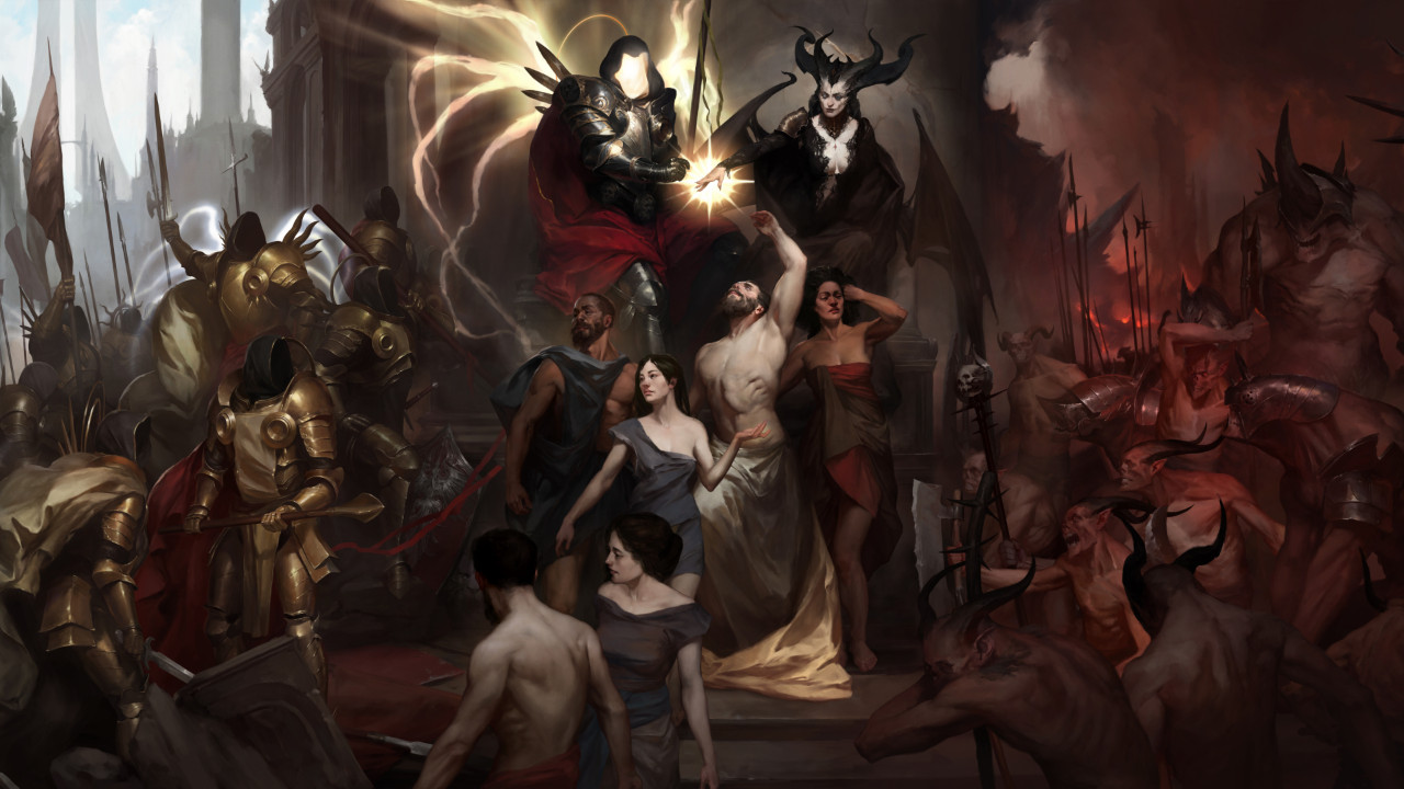 Над Diablo IV работал почти полный легион человек! Статистика поражает 