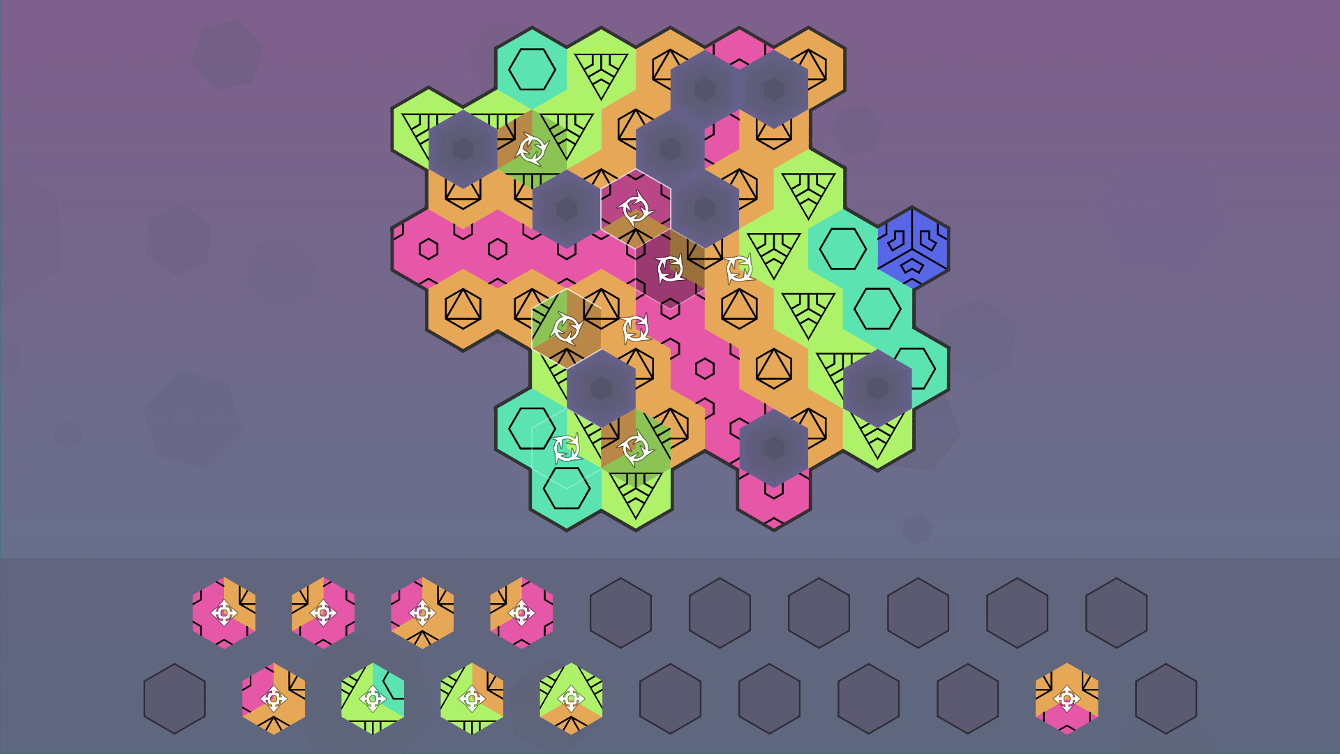 Игры похожие на Aurora Hex - Pattern Puzzles - список топ игр