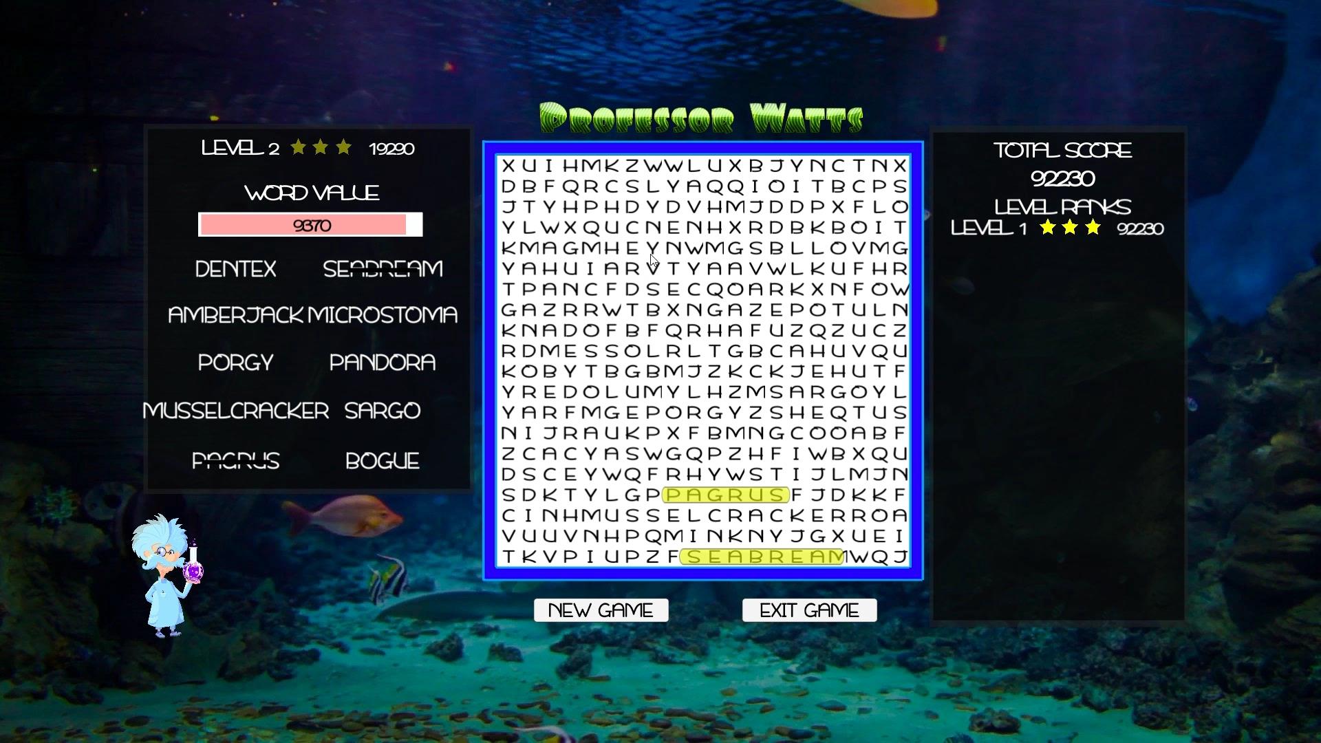 Professor Watts Word Search: Into The Ocean - обзор и оценки, описание,  новости, вся информация