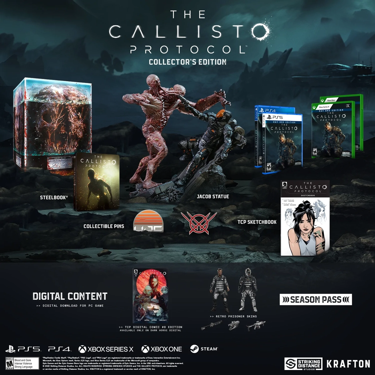 Протокол игра. Каллисто протокол коллекционное издание. Игры на ПК. Callisto Protocol ps4 диск. The Callisto Protocol диск ПС 4.