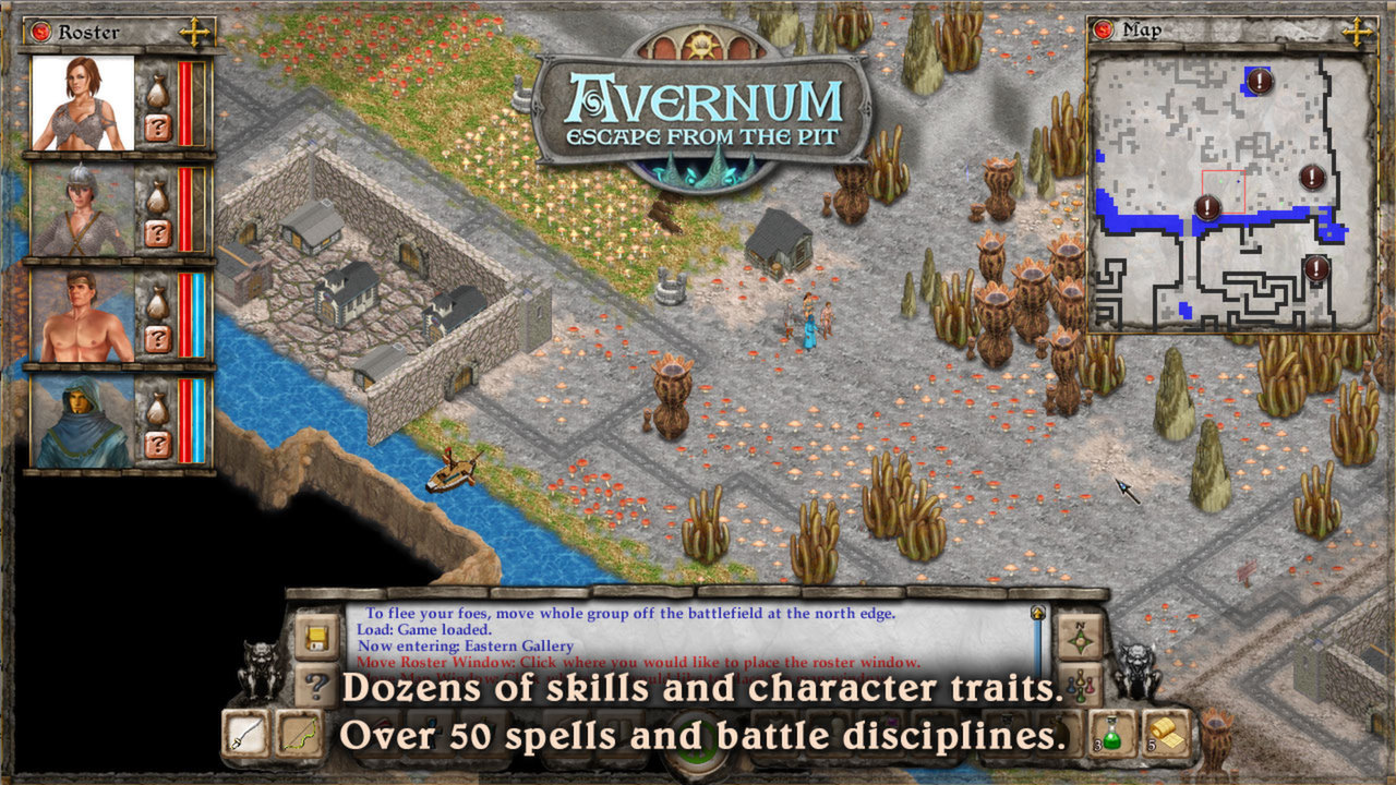 Avernum: Escape From the Pit - обзор и оценки, описание, новости, вся  информация