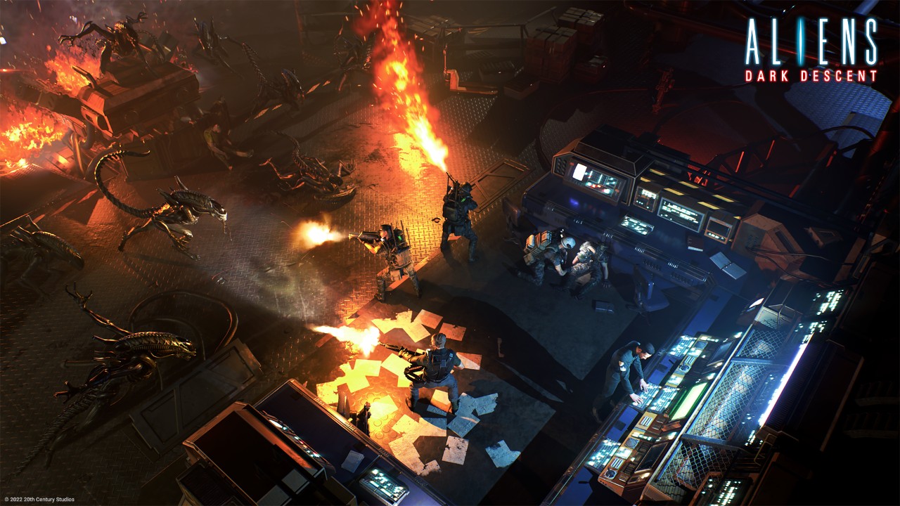 Обзорный трейлер игрового процесса Aliens: Dark Descent