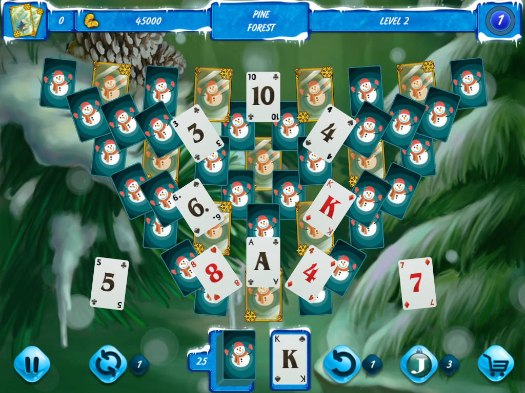 Solitaire Jack Frost Winter Adventures 3 - обзор и оценки, описание,  новости, вся информация