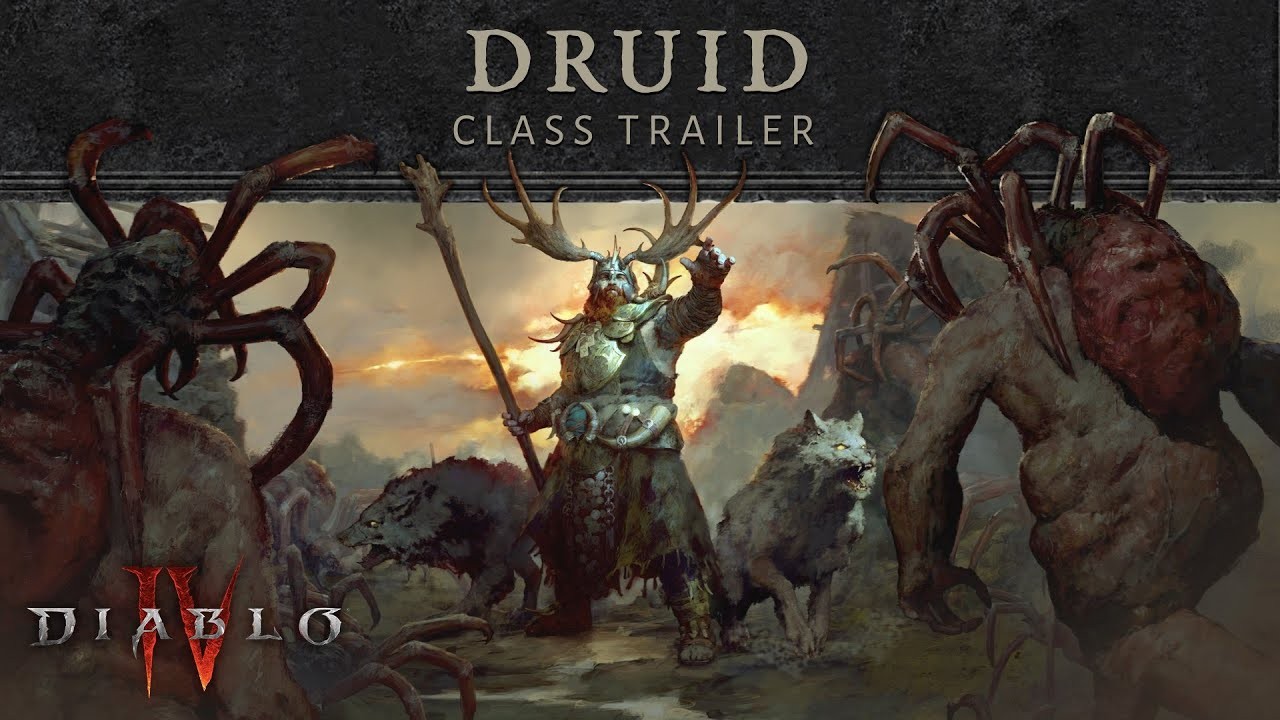 Представлен трейлер класса Друид для Diablo VI
